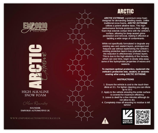 Arctic Extreme High Alkaline Snow Foam