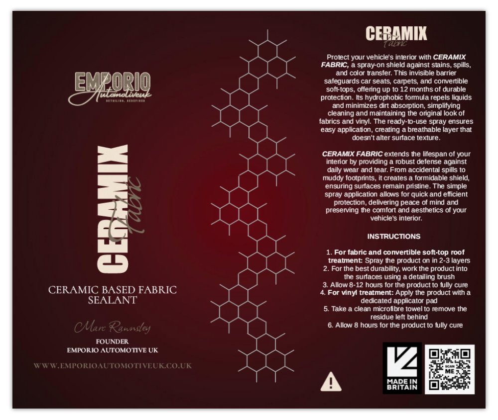 Ceramix Fabric Ceramic Based Fabric Sealant