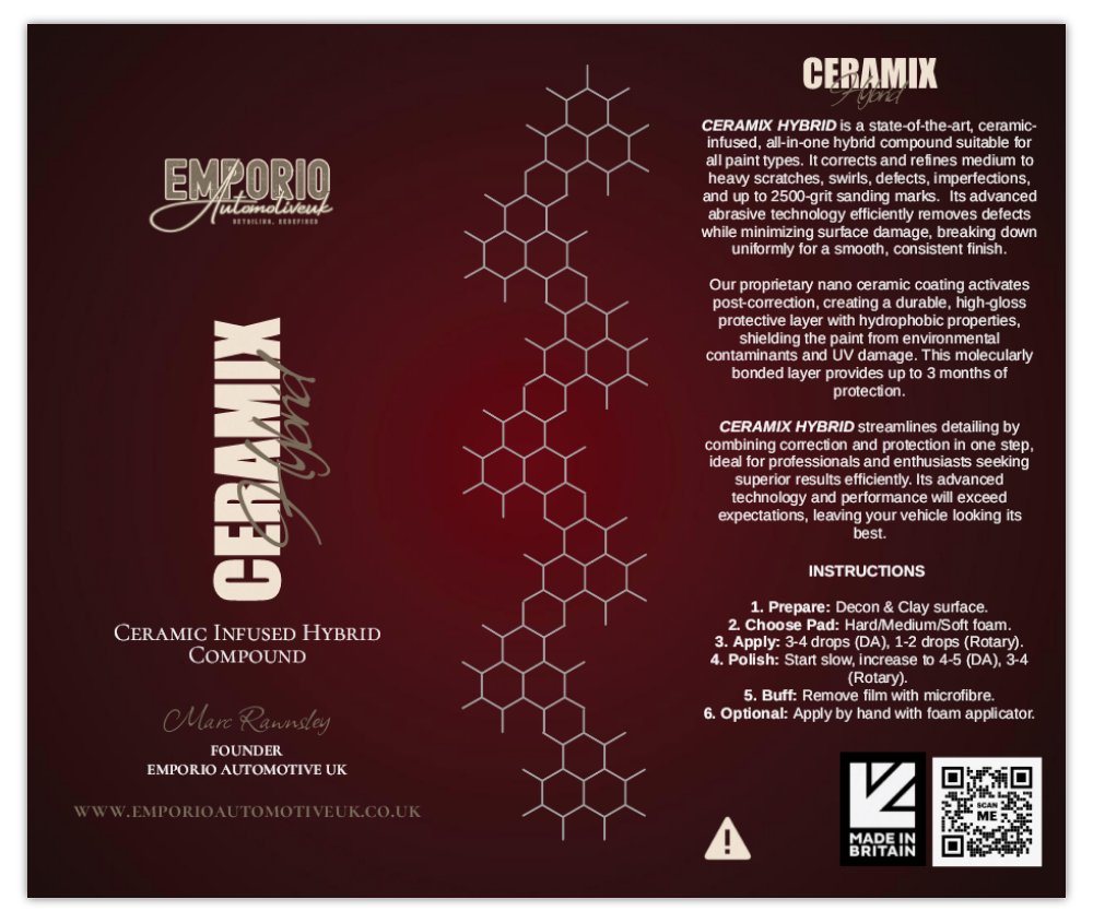 Ceramix Hybrid Ceramic Infused Hybrid Compound