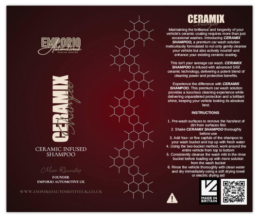 Ceramix Shampoo Ceramic Infused Shampoo